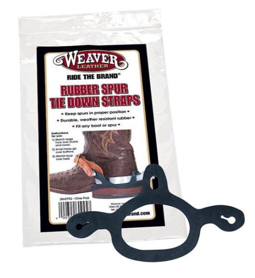 Přidržovací gumy ostruh Weaver Leather, 1 pár