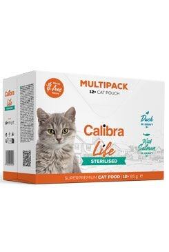 Calibra Cat Life Sterilised Multipack kapsičky pro kočky 12 x 85g