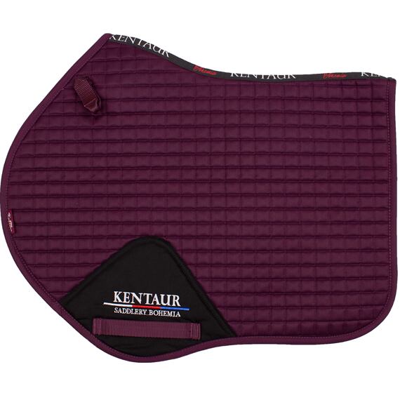 Podsedlová dečka KENTAUR s výkrojem, všestranná, fialová