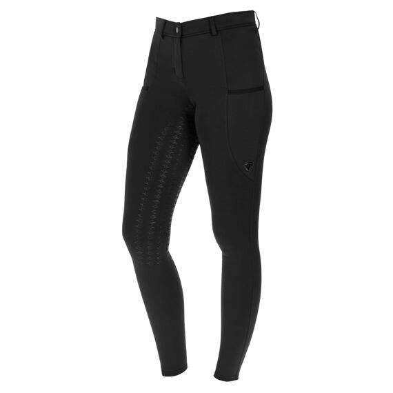 Dámské jezdecké rajtky s gripem Covalliero A/W 2023, černá