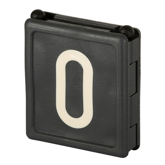 Číslo na krční řemen DUO, 6ks/bal