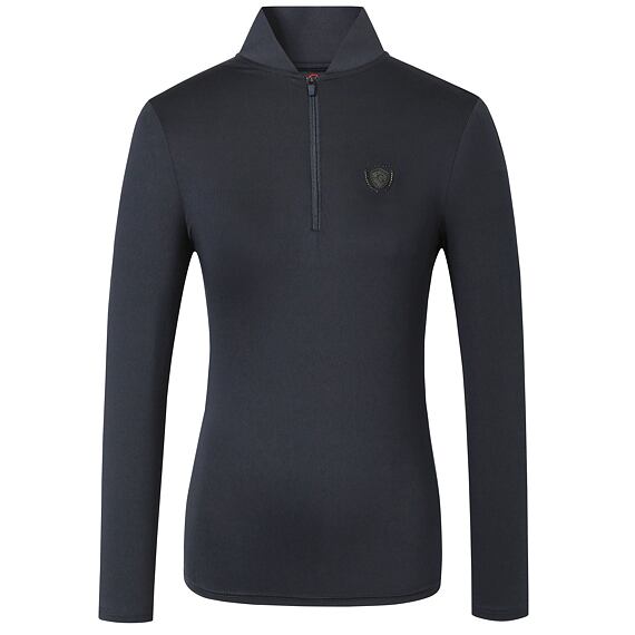 Dámské funkční tričko Covalliero S/S 2024, tmavě modrá