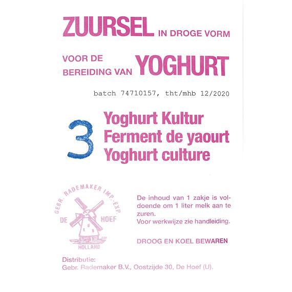 Jogurtová kultura 3ks