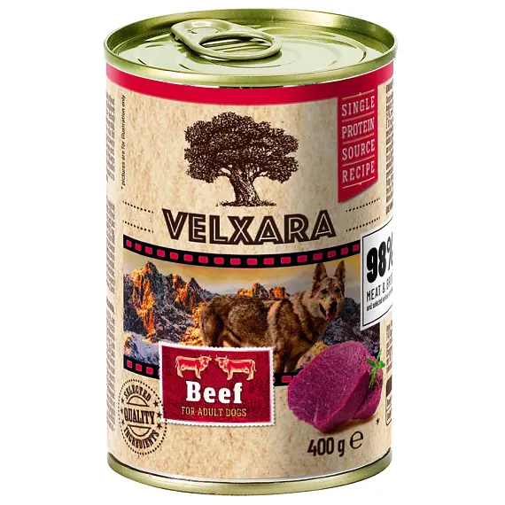 Velxara Pate Beef 400g for adult dogs