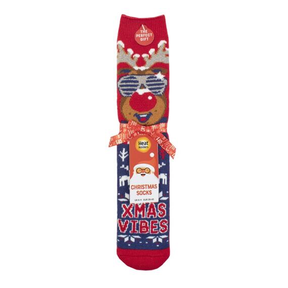 Pánské vánoční ponožky HEAT HOLDERS Jazzy Rudolf