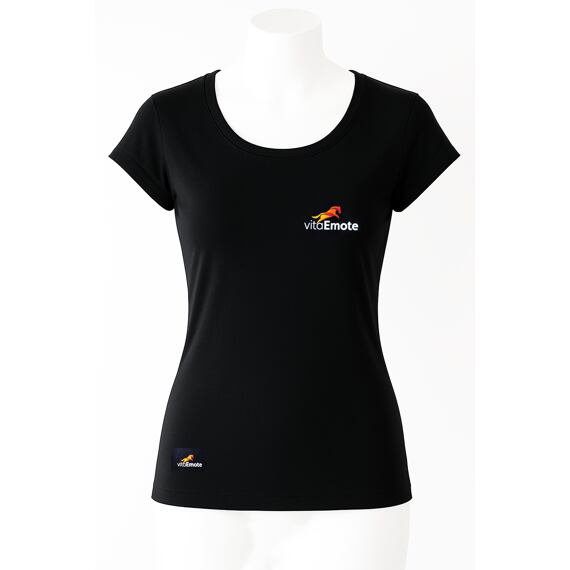 VitaEmote tričko, černá