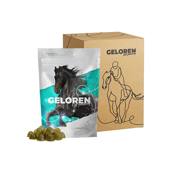 Kloubní výživa Geloren Horse jablko 1,35 kg