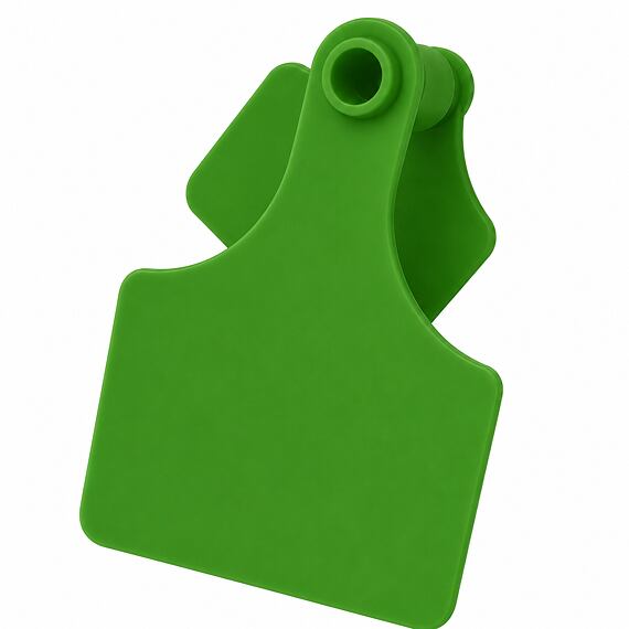 Ušní známky Primaflex bez popisu, zelená, vel. 3, 25 ks/bal
