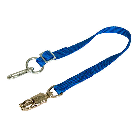 Nylonový vazák s panic karabinou 90cm