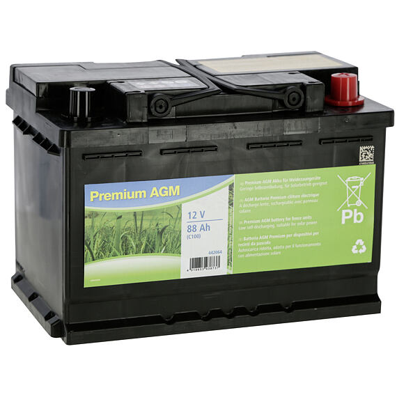 Nabíjecí akumulátor AGM Premium, 12 V, 88 Ah