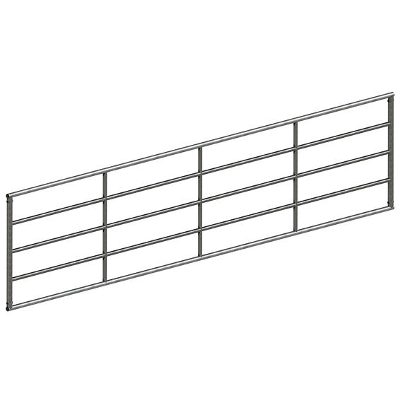 Pevná pastevní brána pozinkovaná 100 cm