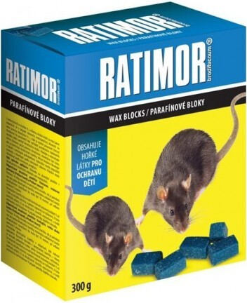 RATIMOR BRODIFAC 29 PPM parafinové bloky box 300 g