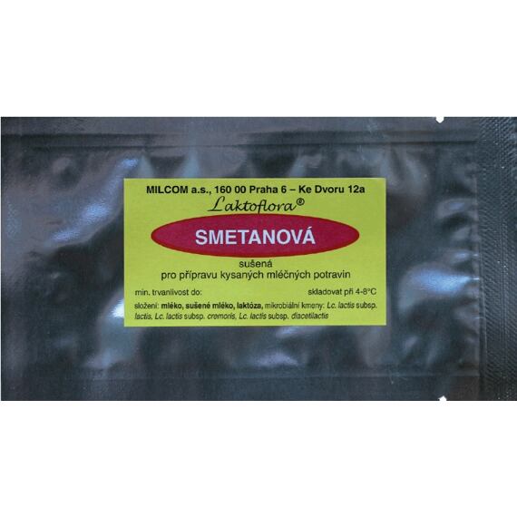 Kultura základní (tzv. smetanová) na 1 litr mléka, 1 sáček