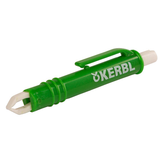 Pinzeta na klíšťata plastová, 9,5cm, zelená