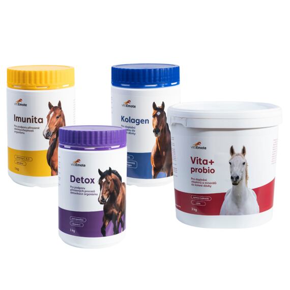 VitaEmote Dospělí koně 1.