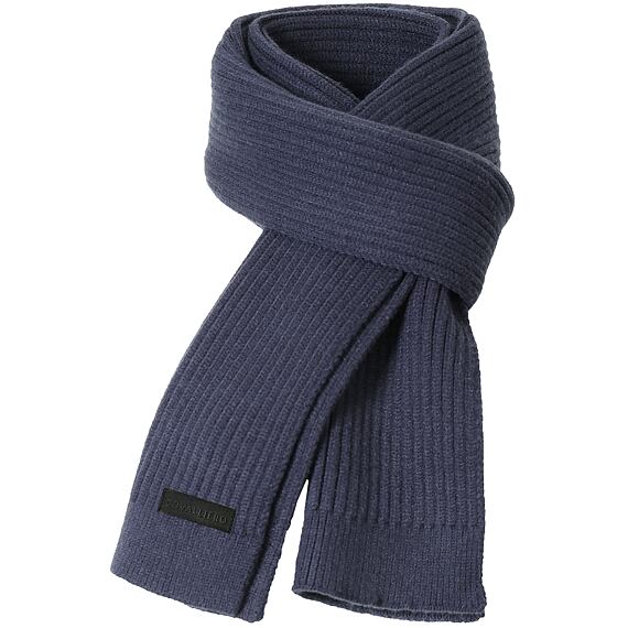 Šála Covalliero A/W 2025, tmavě modrá