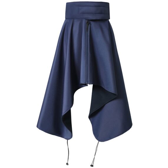 Dámská jezdecká thermo sukně, tmavě modrá