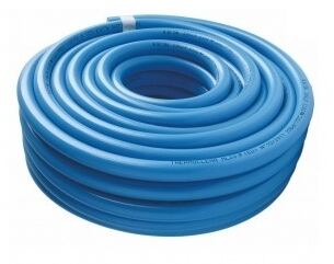 Silikonová mléčná hadice Agromilk ⌀ 16 x 27 mm, modrá - 1m