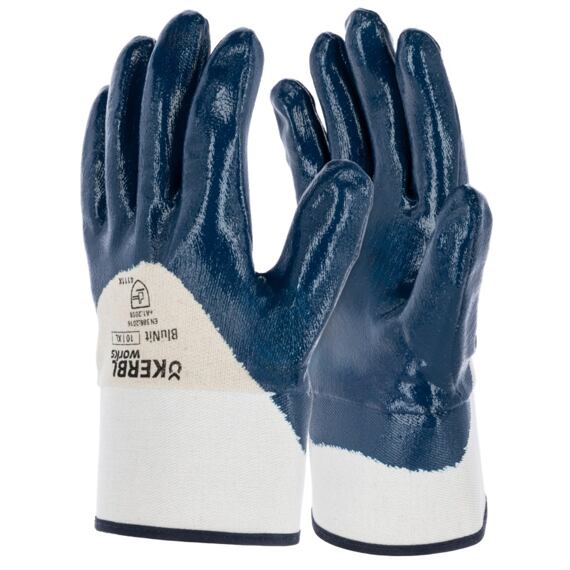Rukavice nitrile modré BluNit, vel.10/XL