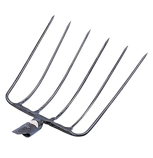 Vidle na kukuřici, 6zubů, 36x34cm