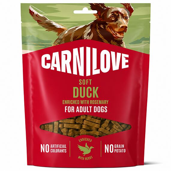 Carnilove Dog Soft Snack Duck+Rosemary 200g