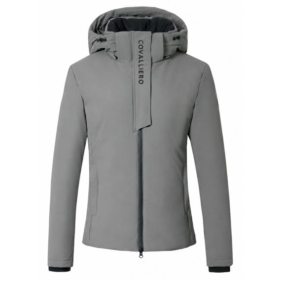 Zimní bunda Covalliero A/W 2025, šedá, S