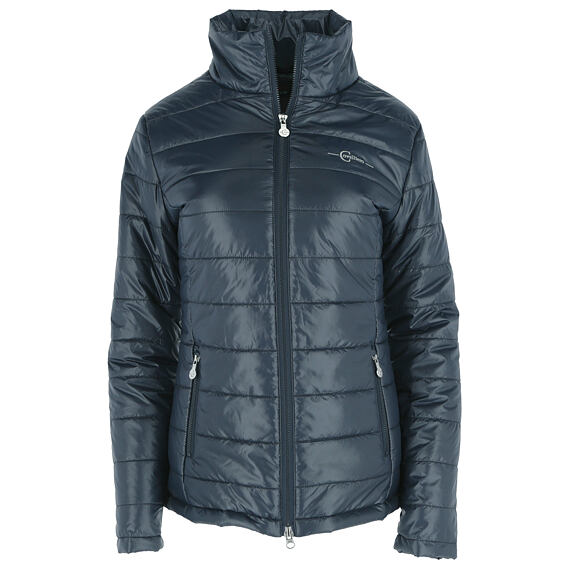 Prošívaná bunda Covalliero, dámská, modrá