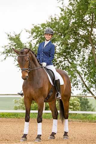 Závodní sako Corrada, 152/158,  královská modř