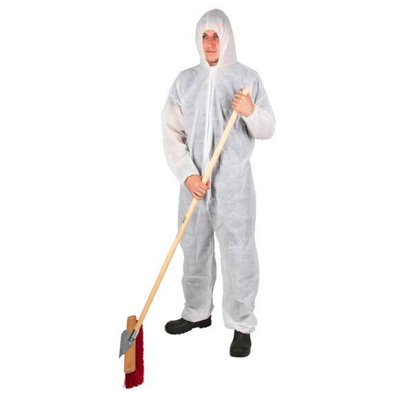 Jednorázový overal bílý