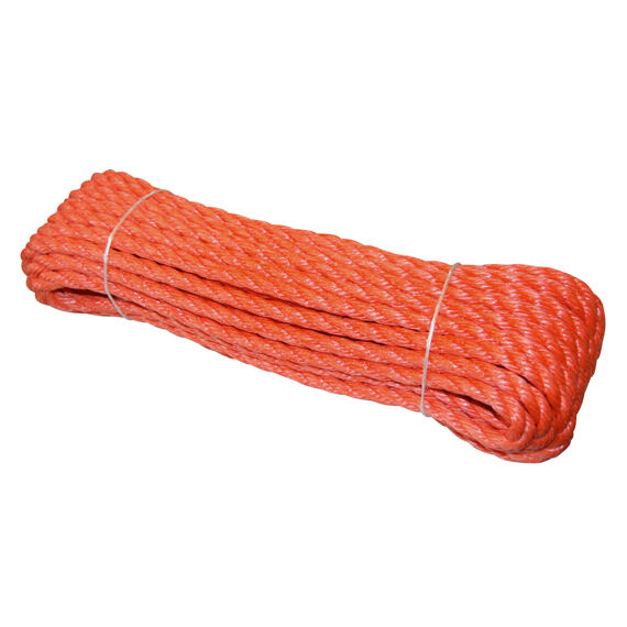 Lano POLY, O 12mm, 20m, oranž.250kg