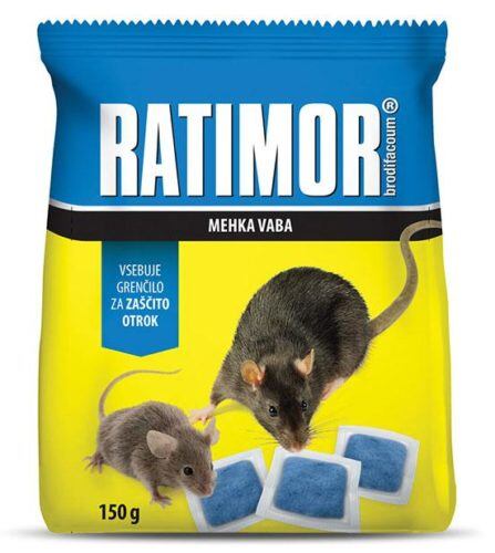 RATIMOR BRODIFAC 29 PPM  měkká nástraha sáček 150 g