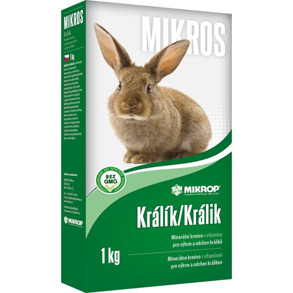 Mikros Králík s vitamíny 1kg