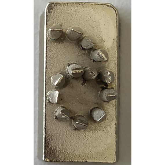 Tetovací číslo 20 mm, špice