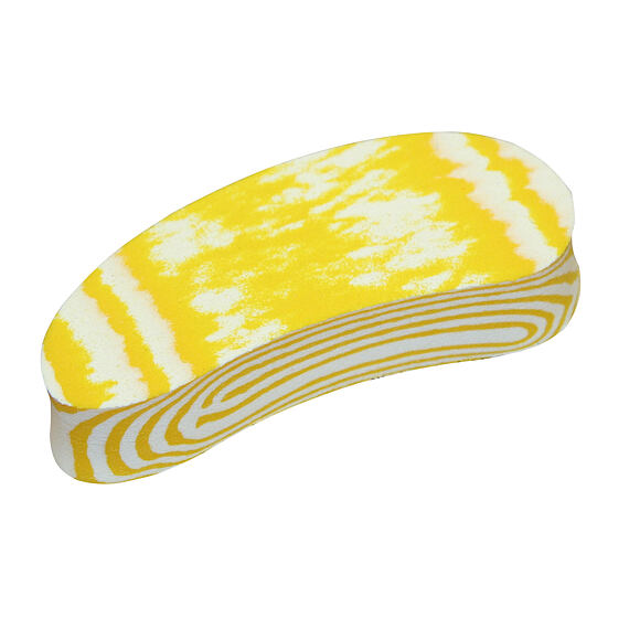 Nášlapky náhradní na ošetření paznehtů 10ks, žlutá, vel. střední