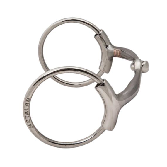 Westernové kroužkové udidlo METALAB, vel. 13 cm