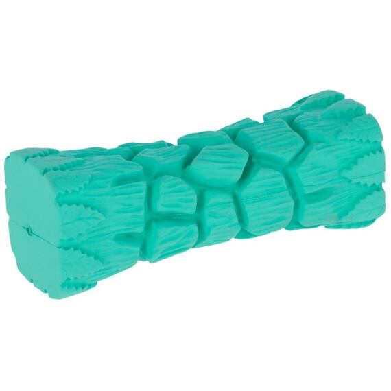 Dentální hračka pro psy klacek ToyFastic s vůní slaniny, tyrkysová