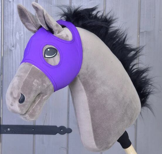 Maska pro hobby horse bez uší LarDen, indigo, vel. S