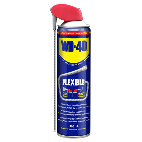 WD-40 univerzální sprej, 400ml s flexibilní trubičkou