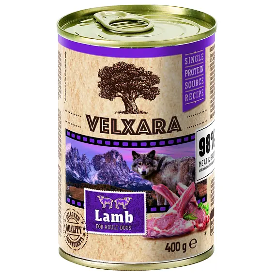 Velxara Pate Lamb 400g for adult dogs