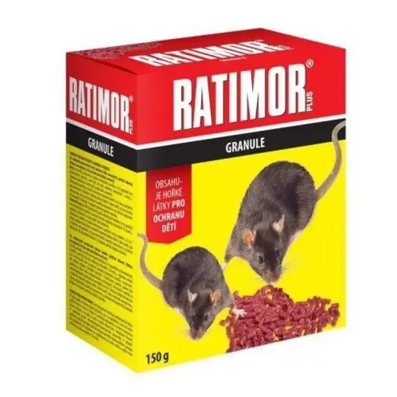 RATIMOR PLUS 29 PPM granule box 150 g