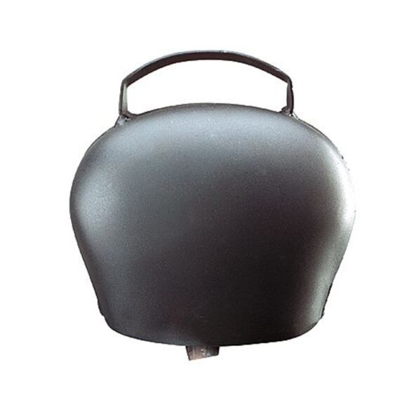 Zvonec plechový ocelově modrý