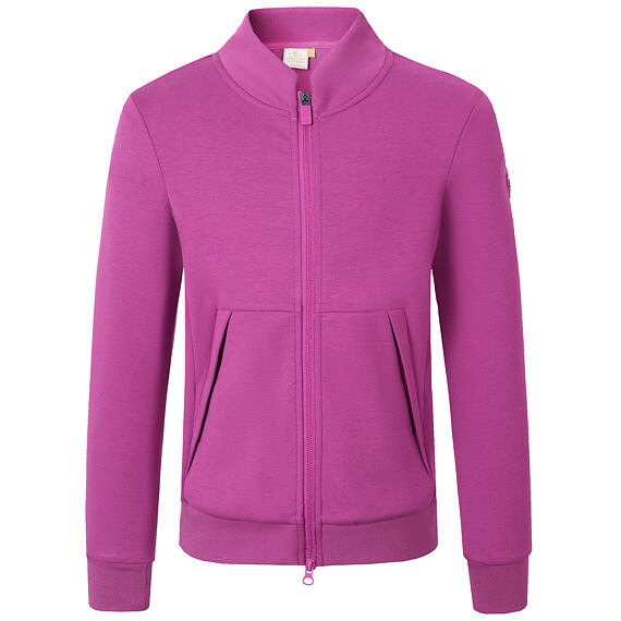Dětská mikina se zipem Covalliero S/S 2026, light berry