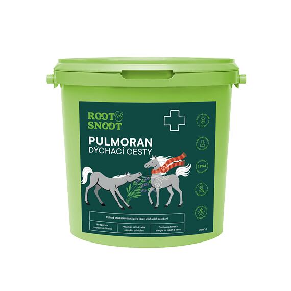 Root & Snoot Pulmoran dýchací cesty pro koně sypaná směs 1 kg