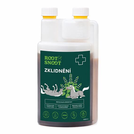 Root & Snoot Zklidnění pro koně sirup 1 l