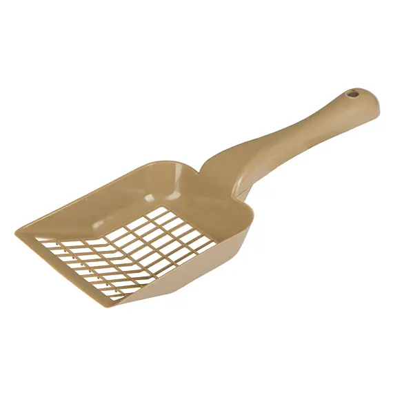 Plastová lopatka na kočičí toalety