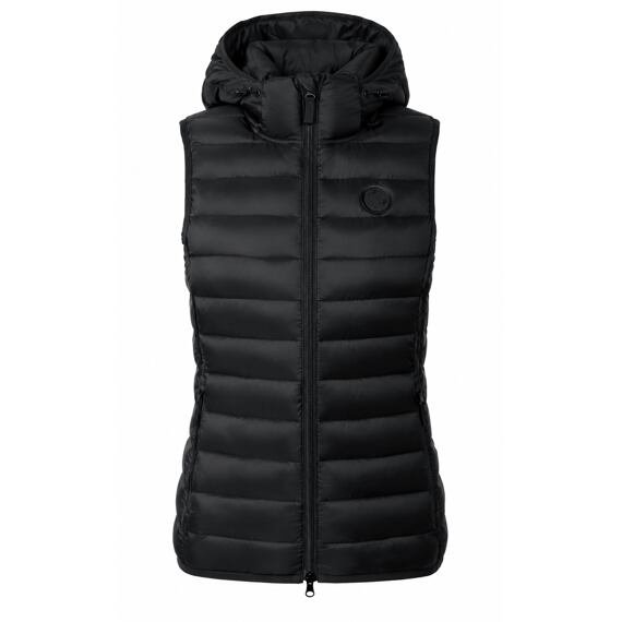 Zimní prošívaná vesta Covalliero A/W 2025, černá, L