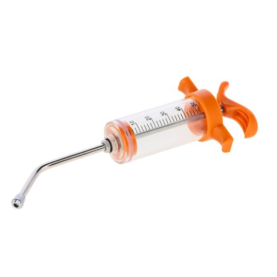 Dávkovací stříkačka nylon s drenčovacím nástavcem Luer-Lock, 50ml