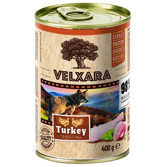 Velxara Pate Turkey 400g for adult dogs