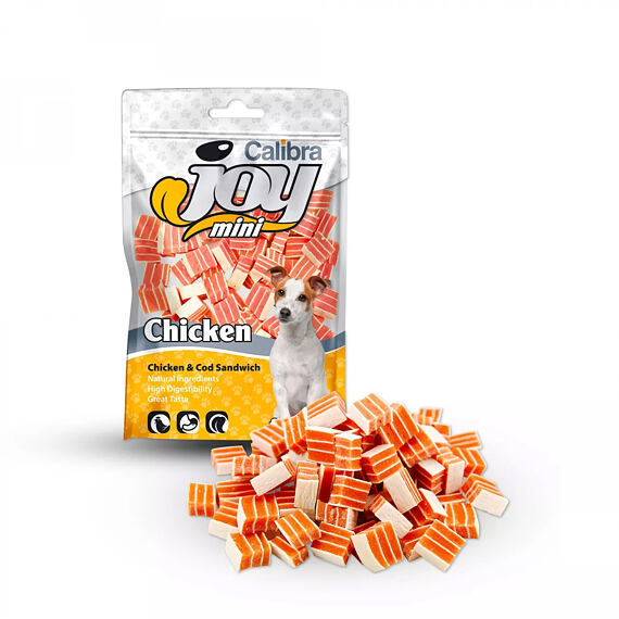 Calibra Joy Dog Mini Chicken&Cod Sandwich 70g