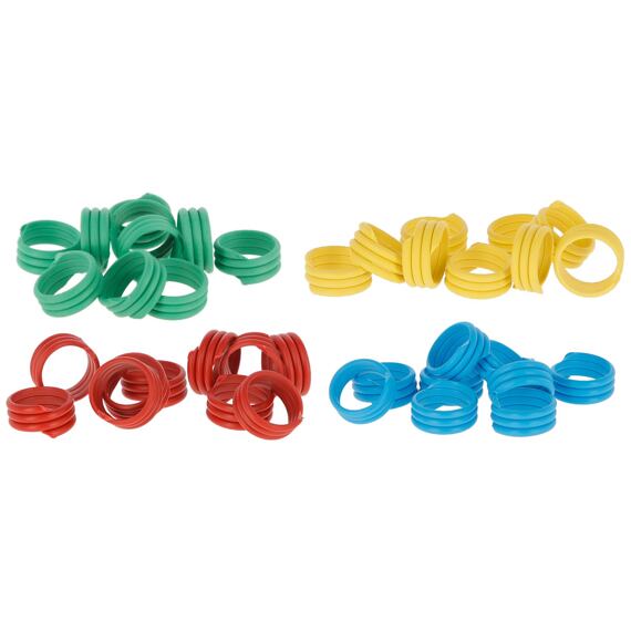 Kroužky na slepice, spirálové, 16 mm 20ks/bal